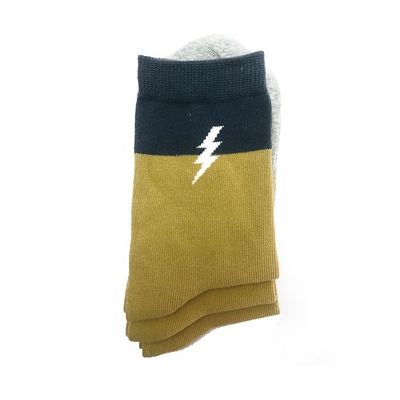 Calcetines casuales de hombre de temporada personalizados con tejido de algodón peinado y calcetines de belleza