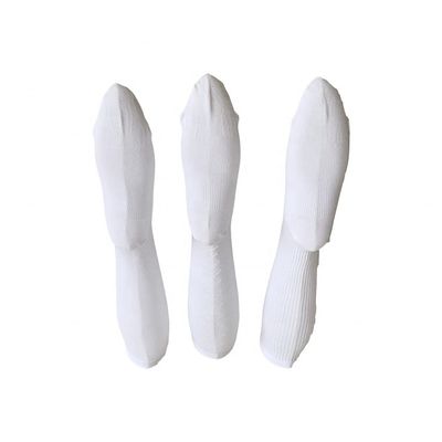 Estilo regular Calcetines deportivos de compresión blanca de larga duración Calcetines de rodilla para niños