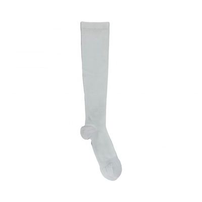 Estilo regular Calcetines deportivos de compresión blanca de larga duración Calcetines de rodilla para niños