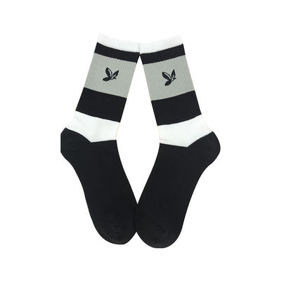 Calcetines deportivos antideslizantes de compresión Calcetines personalizados con patrón de impresión y estilo regular