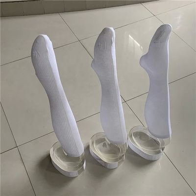Calcetines de algodón peinados personalizados amigables con la piel para mujeres 43% algodón 52% poliamida antideslizante