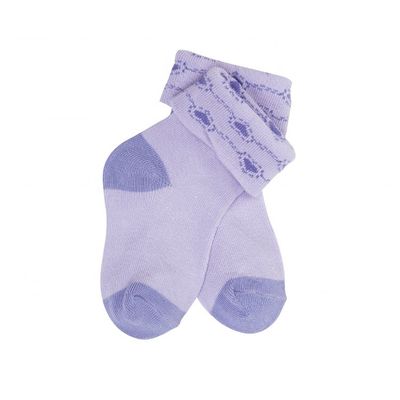 NO detección de agujas Calcetines de algodón para niños en colores dulces con grosor estándar