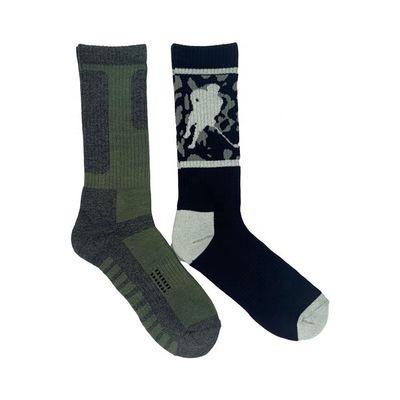 50000 Cantidad Calcetines de deporte de punto Calcetines de impresión de color antideslizante transpirable de algodón