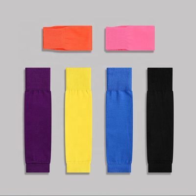 Calcetines de baloncesto para hombres que absorben el sudor 98% Tejido de poliamida Calentadores para piernas transpirables