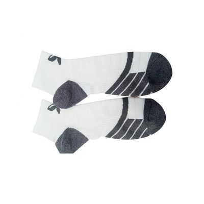 Calcetines de correr excelente agarre para el patrón de priting profesional de la carrera sin detección de agujas