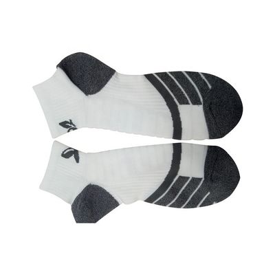 Calcetines de correr excelente agarre para el patrón de priting profesional de la carrera sin detección de agujas