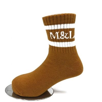 Calcetines de invierno con tobillo alto, respiratorios, antideslizantes y de seguridad, para bebés.