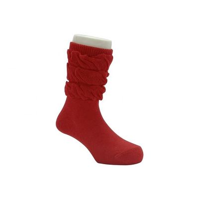 Patrón Sólido Respirable Invierno Bebés Niños Niña Calcetines Termales de encaje antideslizante para bebés
