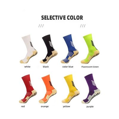 Calcetines de fútbol largos de alta calidad Logotipo personalizado Calcetines de gimnasio para el rendimiento del fútbol