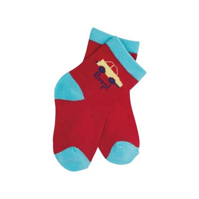 Calcetines de personajes de dibujos animados para niños 12-24M 70%Cotón 28%Polyester 2%Spandex