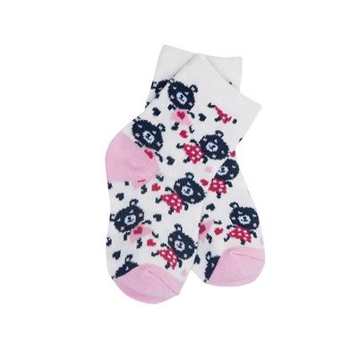 BG113-117 Calcetines de belleza para bebés de algodón orgánico