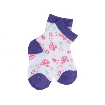 Calcetines de bebé de algodón orgánico gris Infantil Impresión linda Respirante Calcetines secos rápidos Diseño personalizado