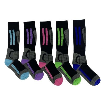 Mujeres de estilo regular Polyamida de algodón Calcetines deportivos de larga duración Calcetines de belleza antideslizantes