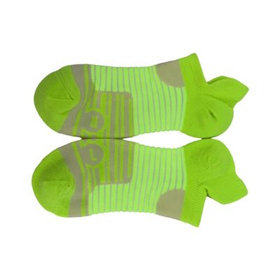 Impresión de poliamida atlética Baloncesto para adultos de colores múltiples Calcetines deportivos de corte bajo con tela