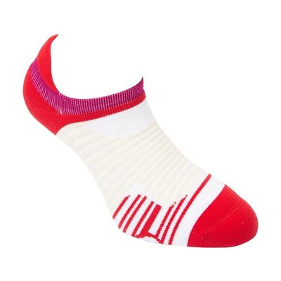 Impresión de poliamida atlética Baloncesto para adultos de colores múltiples Calcetines deportivos de corte bajo con tela