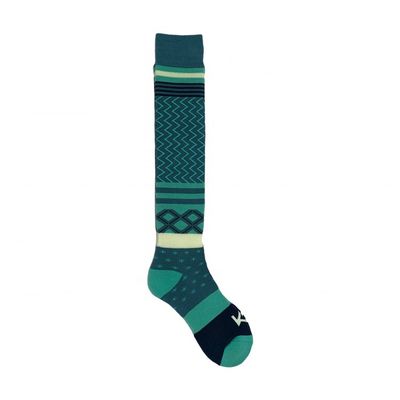 Naranja Personalizado cálido confortable de la dama de rodilla de lana gruesa calcetines largos deportivos de punto mujeres de rodilla alta calcetines