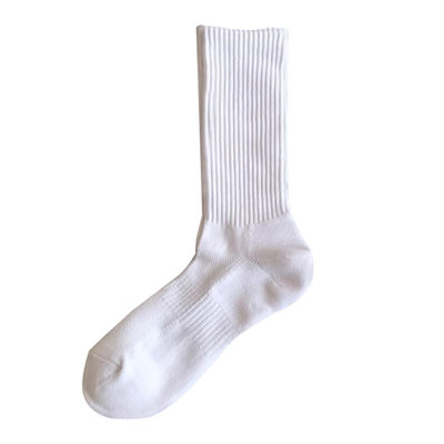 Calcetines deportivos de algodón unisex, antiderrapante, agarre de la tripulación con algodón peinado al 85%, poliéster al 10%
