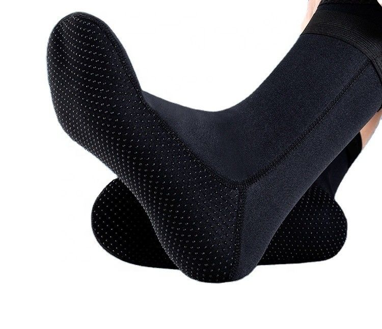 Calcetines impermeables para nadar y bucear con calcetines de belleza de color sólido y puntos pequeños 3D