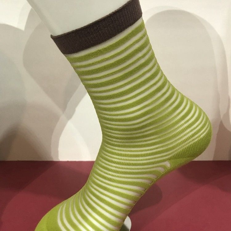Calcetines de vidrio de punto cómodos de algodón de nylon para mujeres Logotipo personalizado OEM 35-40 Tamaño de mujer