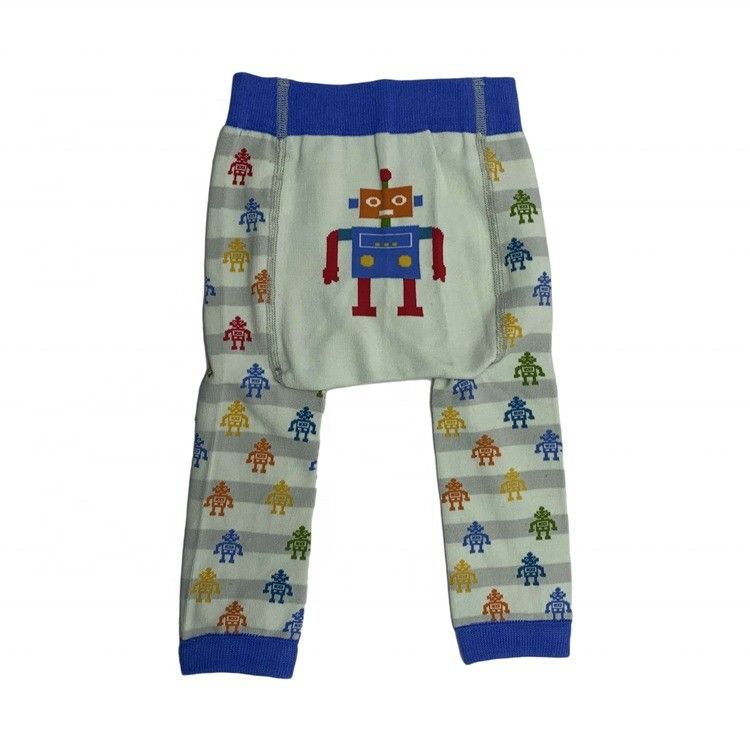Calcetines de punto de cada día Primavera otoño pantalones lindos de impresión Leggings para niñas suave elástico