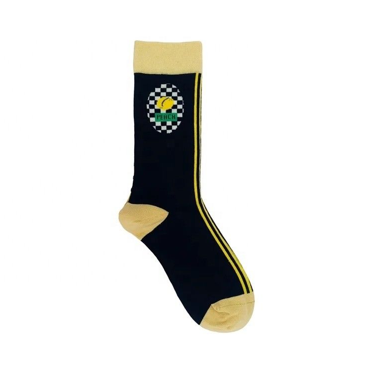 Calcetines de algodón Jacquard cómodos para mujeres con diabetes Respiradores y seguros Tamaño 39-42