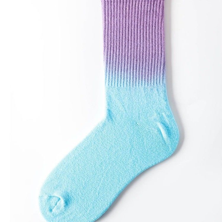Calcetines coloridos para patinadores hechos de tejido elastano al 3%