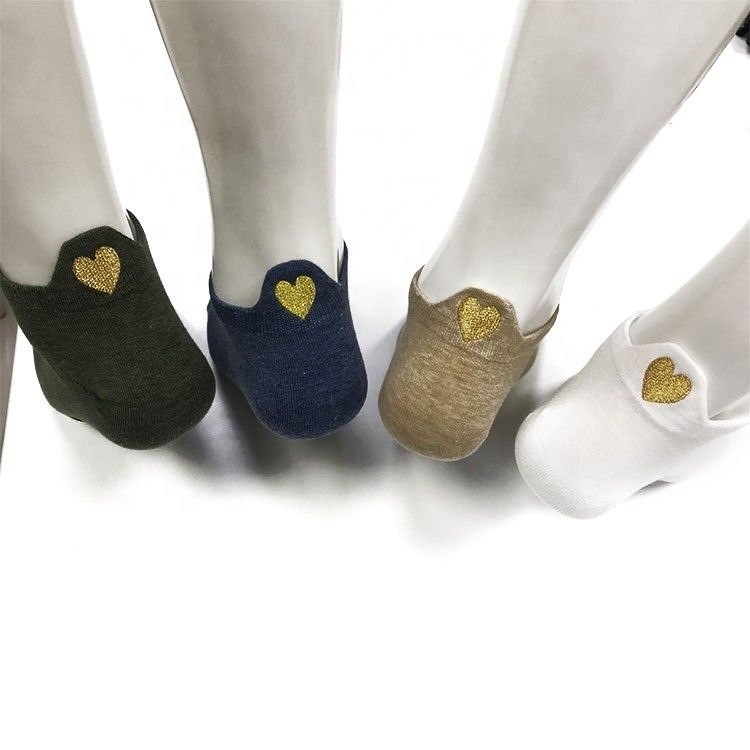 Calcetines deportivos de algodón de calcetín de diseño personalizado para mujeres