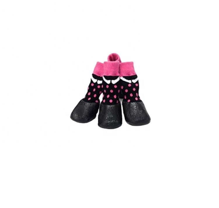 Calcetines deportivos de tobillo alto 4PCS Cachorro caliente calcetines suaves para mascotas respiratorios calcetines para perros pequeños