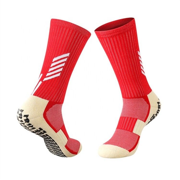 Calcetines de fútbol largos de alta calidad Logotipo personalizado Calcetines de gimnasio para el rendimiento del fútbol