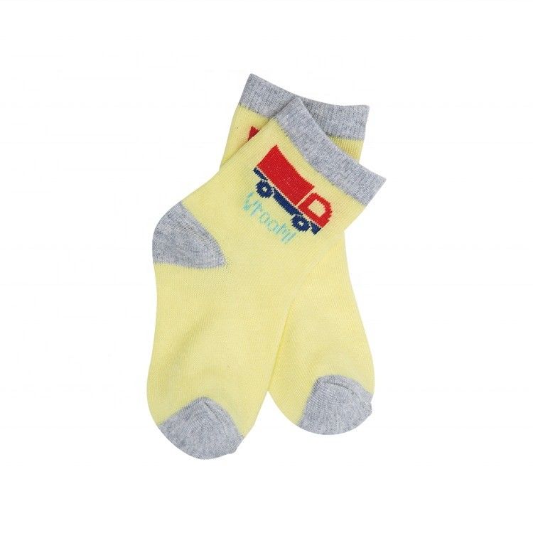 Calcetines de personajes de dibujos animados para niños 12-24M 70%Cotón 28%Polyester 2%Spandex