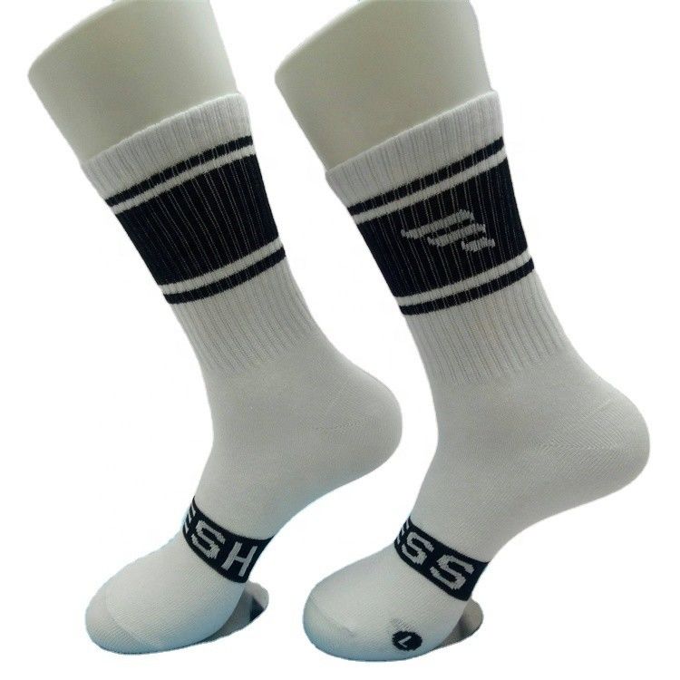 Calcetines de algodón de grosor estándar para ciclismo, calcetines de fútbol rápidos y secos